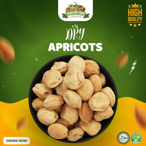 Organic Dry Apricots (250gm Pack)
