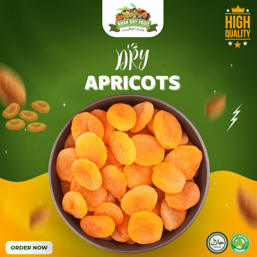 Organic Dry Apricots (250gm Pack)