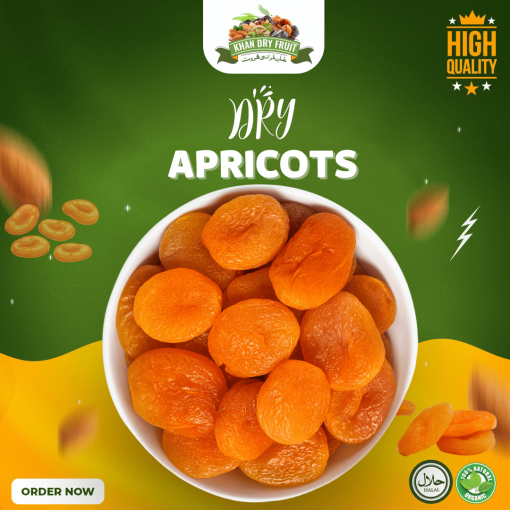 Organic Dry Apricots (250gm Pack)