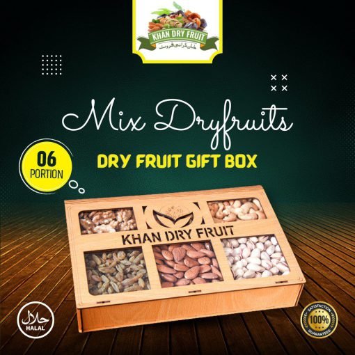 Dry Fruits Gift Box (6 Portions)