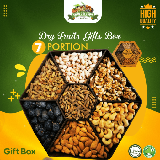 Dry Fruits Gift Box (7 Portions)