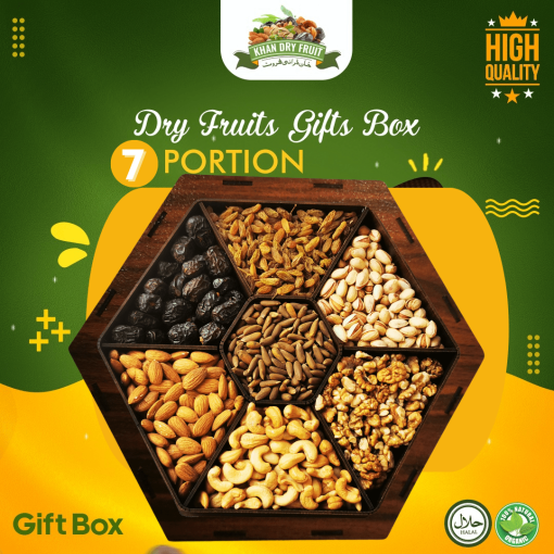 Dry Fruits Gift Box (7 Portions)