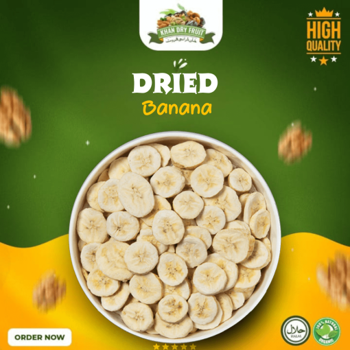 Dried Banana (250gm Pack)