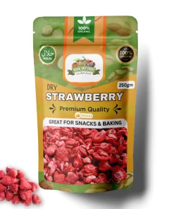 Dry Strawberry 250gm Pack Export Quality free delivery